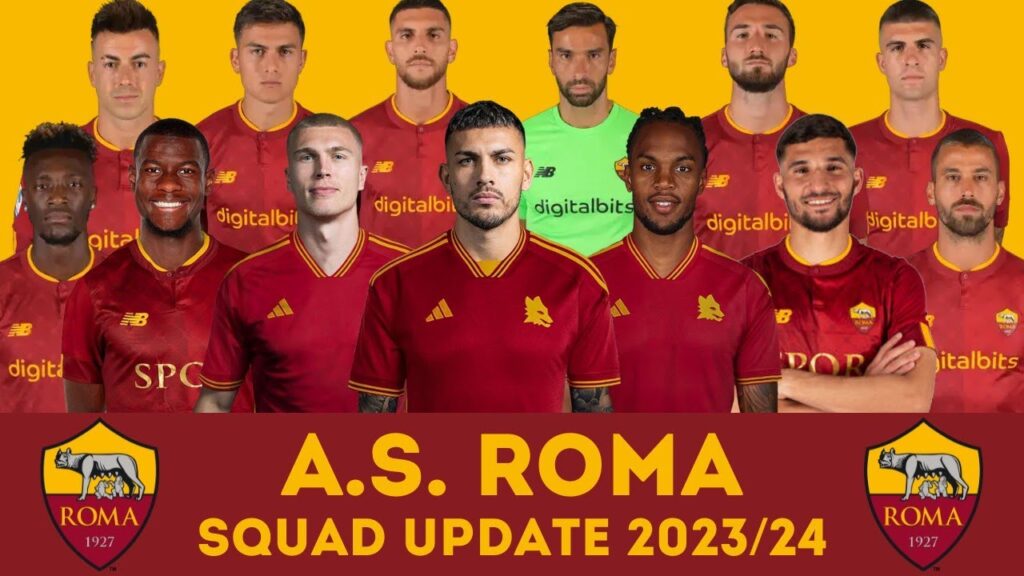 A.S. Roma Squad Update 2023/24 Ft. Leandro Paredes, Renato Sanches, Kristensen, Nkdicka etc..