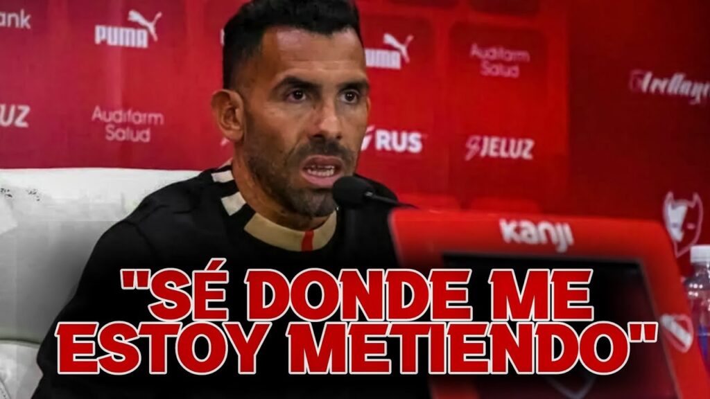 Carlos Tévez: "Tengo confianza. Sé donde me estoy metiendo"