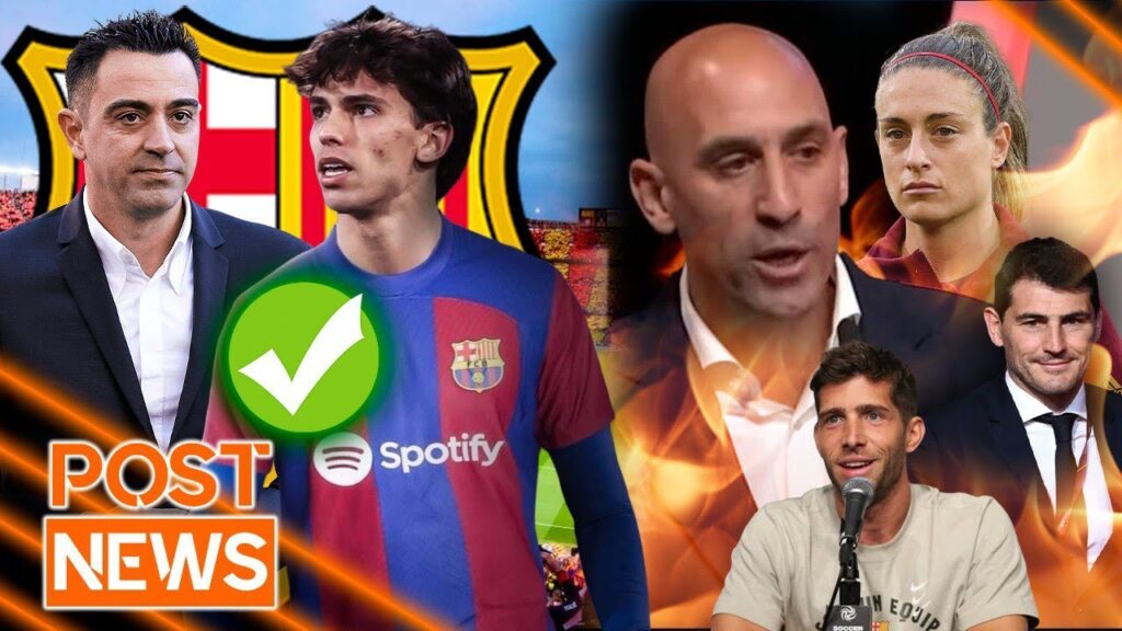 JOÃO FÉLIX SERÁ JUGADOR del BARÇA | El FÚTBOL ESPAÑOL pide la DIMISIÓN de RUBIALES