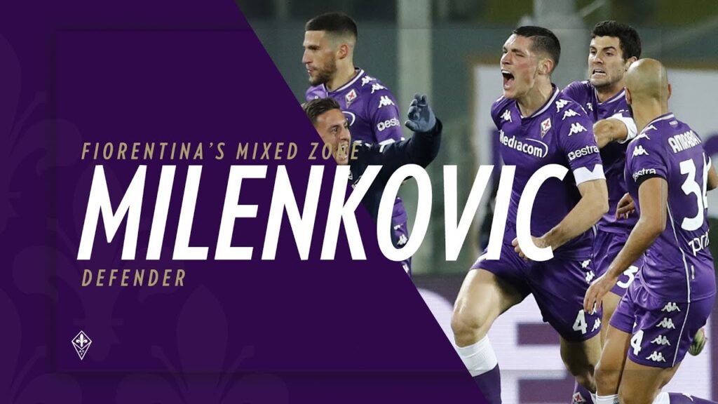 Milenkovic - Mixed Zone - Fiorentina vs Genoa