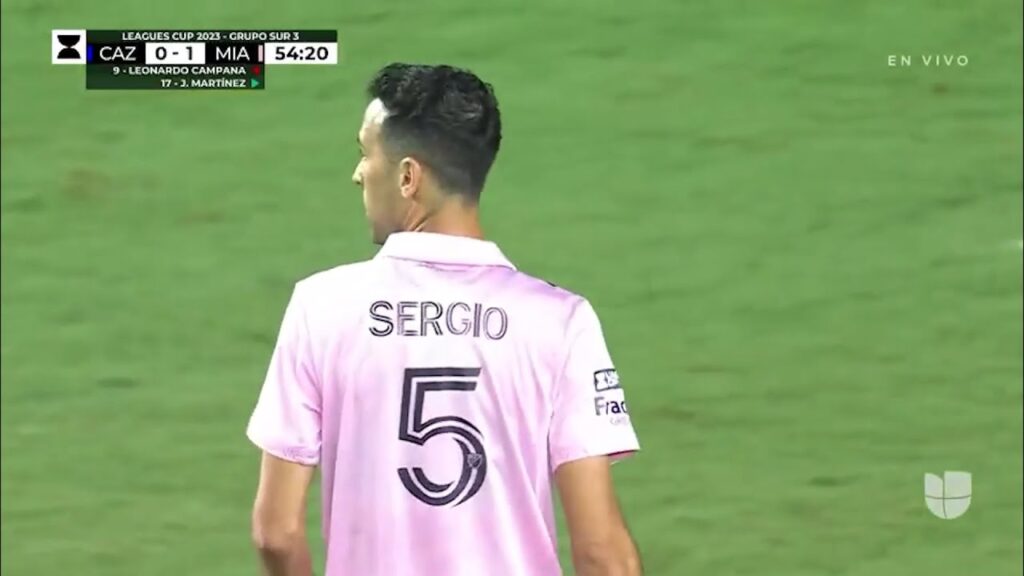 Busquets Inter Miami Debut All Touches