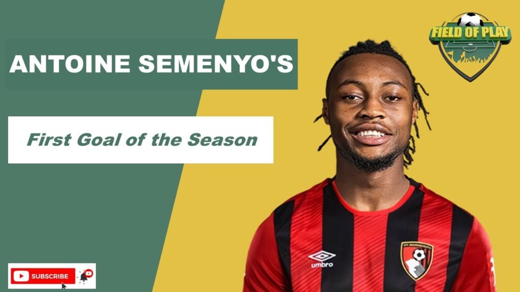 Antoine Semenyo's first goal of the season