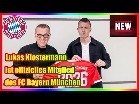 Lukas Klostermann ist offizielles Mitglied des FC Bayern München