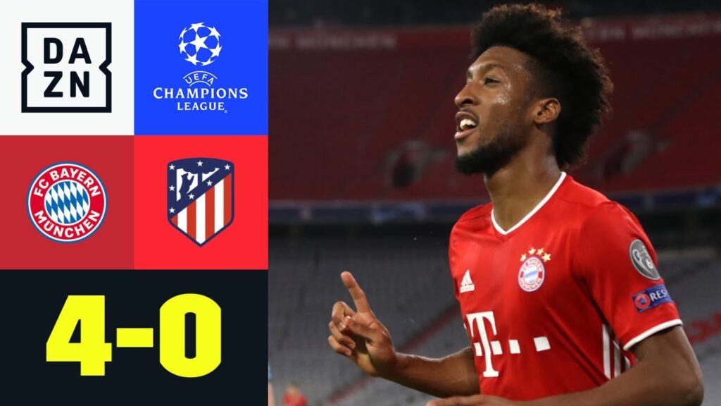 Coman-Doppelpack und Tolisso-Gerät: FC Bayern - Atletico Madrid 4:0 | UEFA Champions League | DAZN