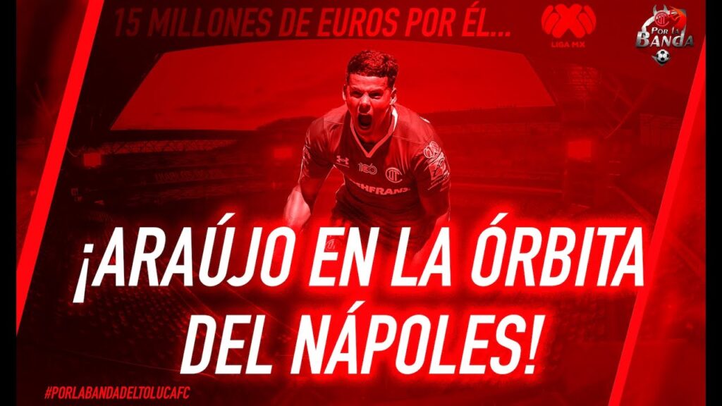 ¡MAXI ARAÚJO EN LA ÓRBITA DEL NAPOLI! ¡MAXI ARAÚJO EN LA ÓRBITA DEL NAPOLI!