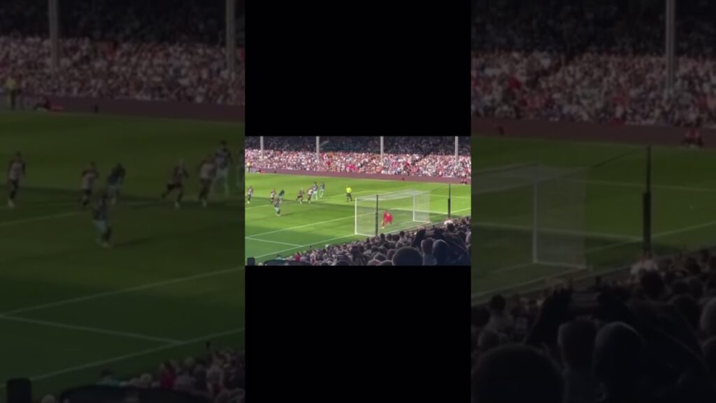 Bryan Mbeumo goal vs Fulham 2023
