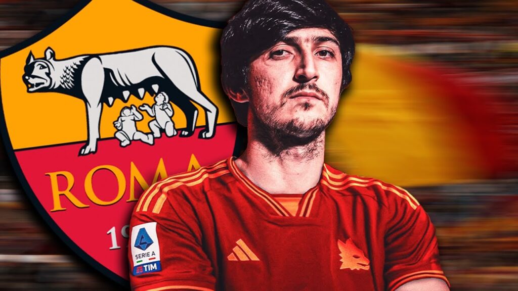 SARDAR AZMOUN SIGNS FOR AS ROMA