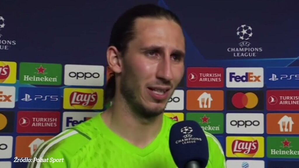 Kamil Grabara wywiad po meczu Raków Częstochowa - Kopenhaga