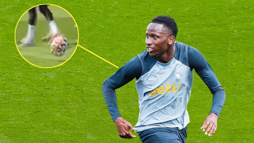 Pape Sarr Air Rabona on Training