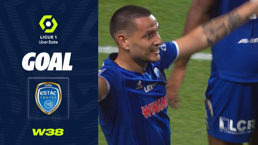 Goal Rony LOPES (72' - ESTAC) ESTAC TROYES - LOSC LILLE (1-1) 22/23
