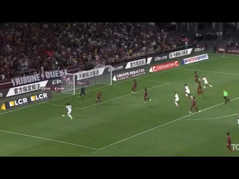 Regardez Ismaila Sarr qui a emmené le premier but de Marseille face FC Metz