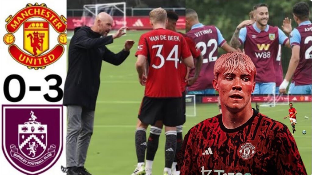 Full Highlights:Man United vs Burnley 0-3 closed doors friendly 🔥, Hojlund unofficial debut,Onana  🔥