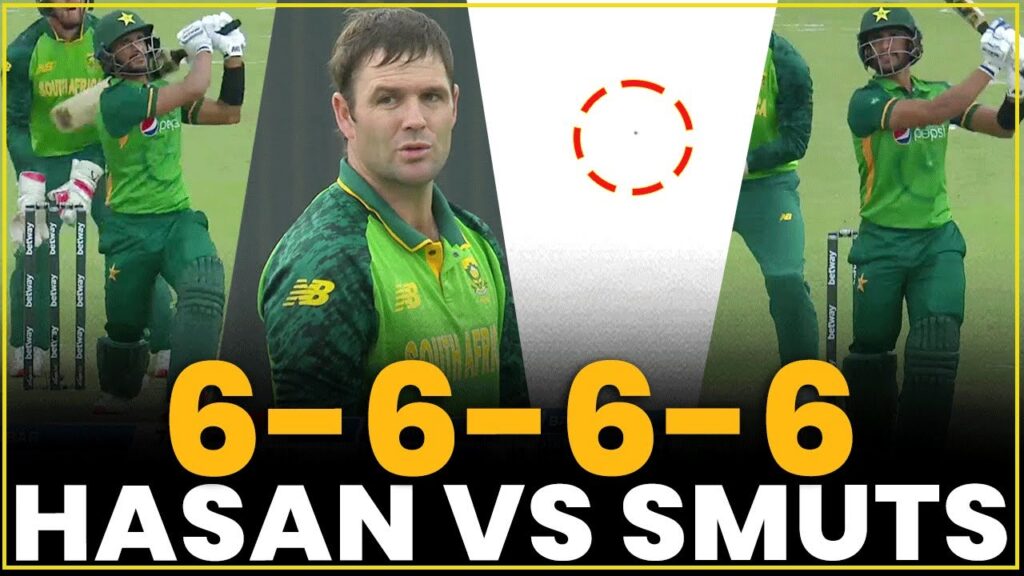 6 – 6 – 6 – 6 | Hasan Ali vs JJ Smuts | Epic Battle | Pakistan vs South Africa | 3rd ODI |CSA | MJ2L 6 - 6 - 6 - 6 | Hasan Ali vs JJ Smuts | Epic Battle | Pakistan vs South Africa | 3rd ODI |CSA | MJ2L