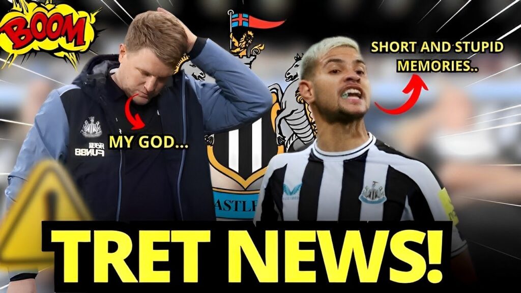 🚨💥😲URGENT! EXPLODES ON THE WEB! BRUNO GUIMARÃES GETS FURIOUS! LATEST NEWS FROM NEWCASTLE UNITED!