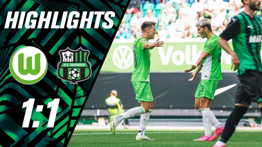 Hammer von Wind | Highlights | VfL Wolfsburg - US Sassuolo 1:1