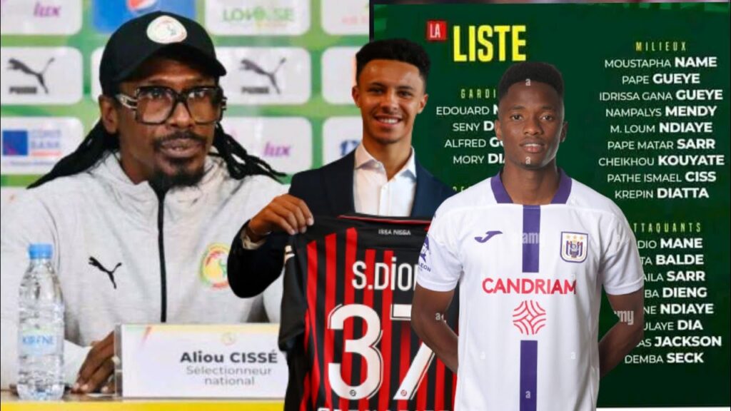 La liste probable d'Aliou Cissé ce précise Sofiane Diop et Soumare zappé