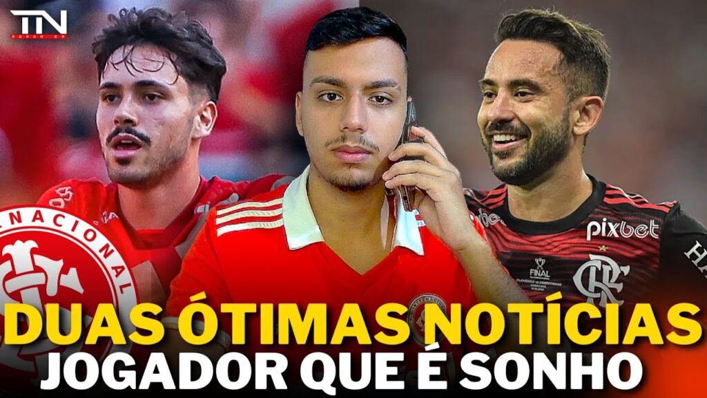 DUAS ÓTIMAS NOTÍCIAS NO INTER PRO JOGO CONTRA O FLAMENGO! | ÉVERTON RIBEIRO VINDO DE GRAÇA? ENTENDA