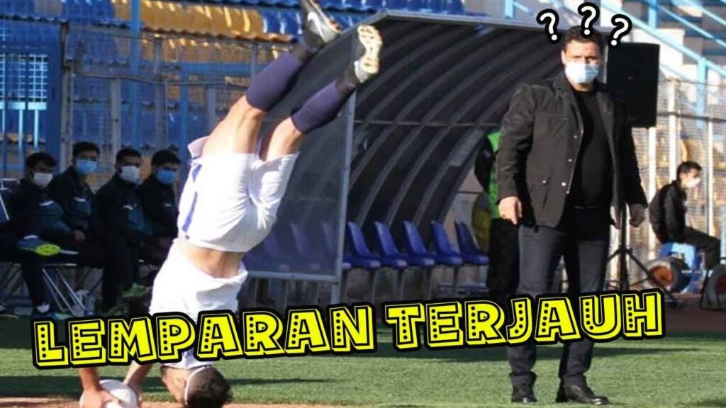 WOW!!! Nader Mohammadi Lemparan Kedalam SALTO Sejauh 50 Meter