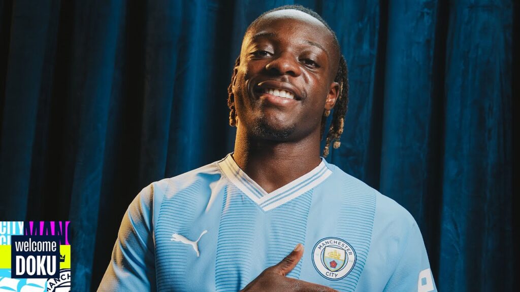 FIRST INTERVIEW WITH JEREMY DOKU | Man City's third summer signing!