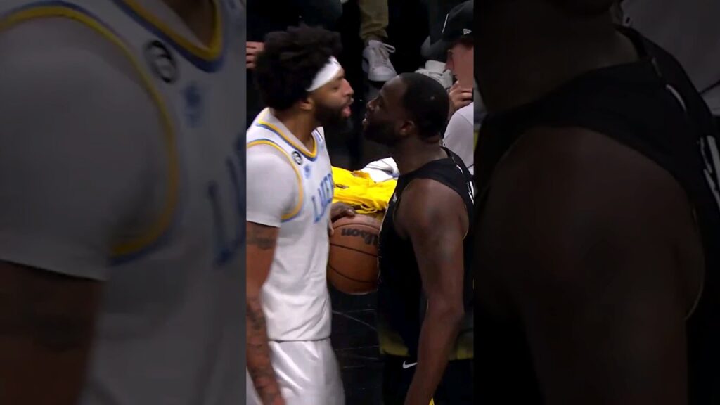 AD & Draymond GET HEATED but LeBron STEPS IN!👀 #shorts