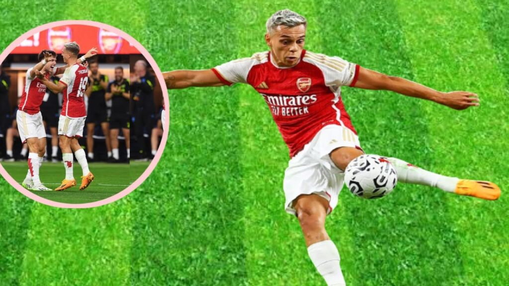 Exceptional Skills of Leandro Trossard| Arsenal vs monaco (1-1)