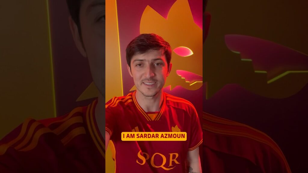 👋 Sardar Azmoun 🇮🇷🐺 #asroma #dajeroma #seriea