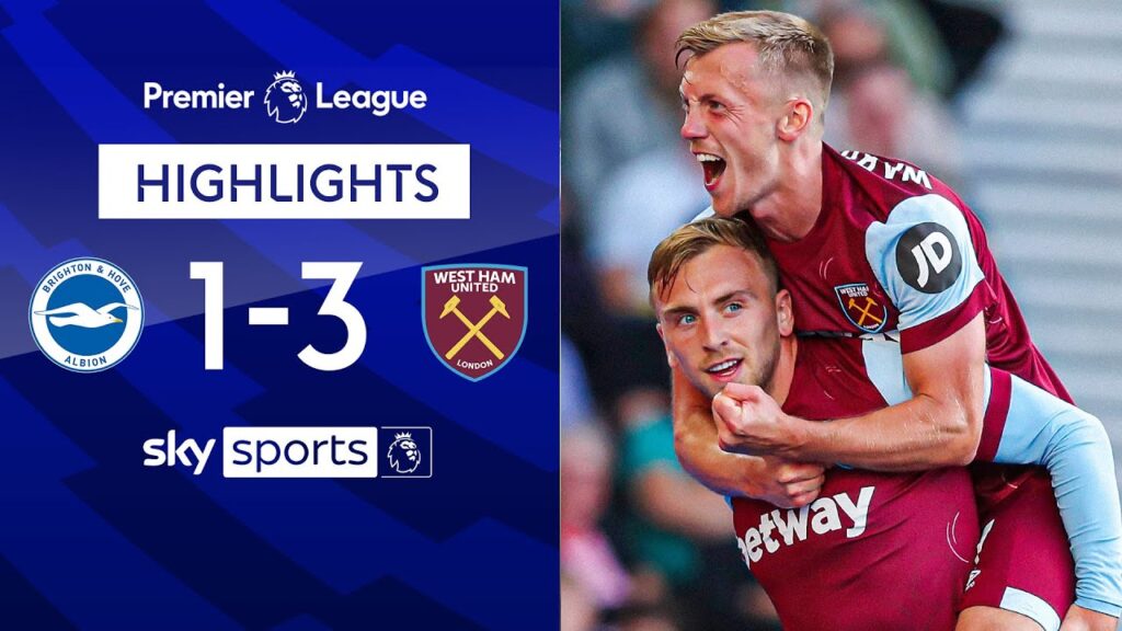 West Ham win COMFORTABLY despite only 22% possession 😲 | Brighton 1-3 West Ham | EPL Highlights