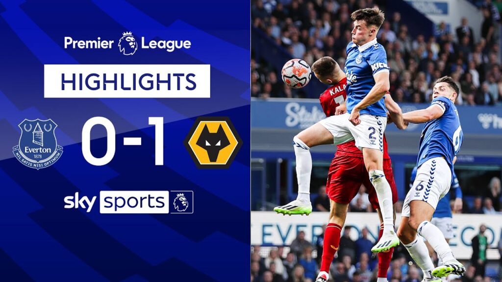 Kalajdzic scores LATE for Wolves! 🐺 | Everton 0-1 Wolves | Premier League Highlights