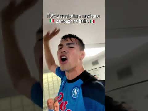 Chucky Lozano eres CAMPEÓN... y así lo celebra  #shorts | ESPN Deportes (vía @hirvinglozano)