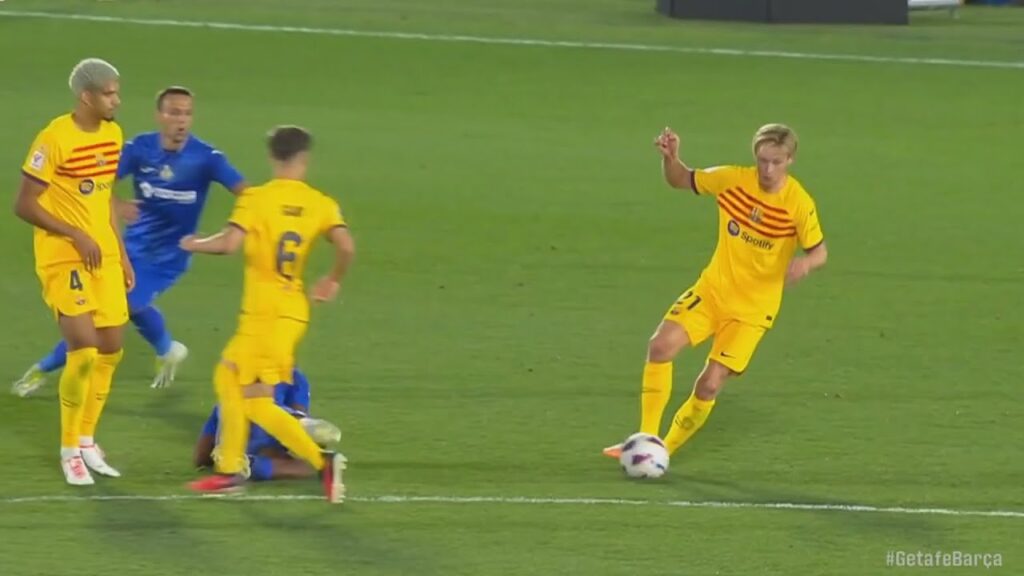 Frenkie De Jong vs Getafe (08/13/2023) English Commentary 1080p