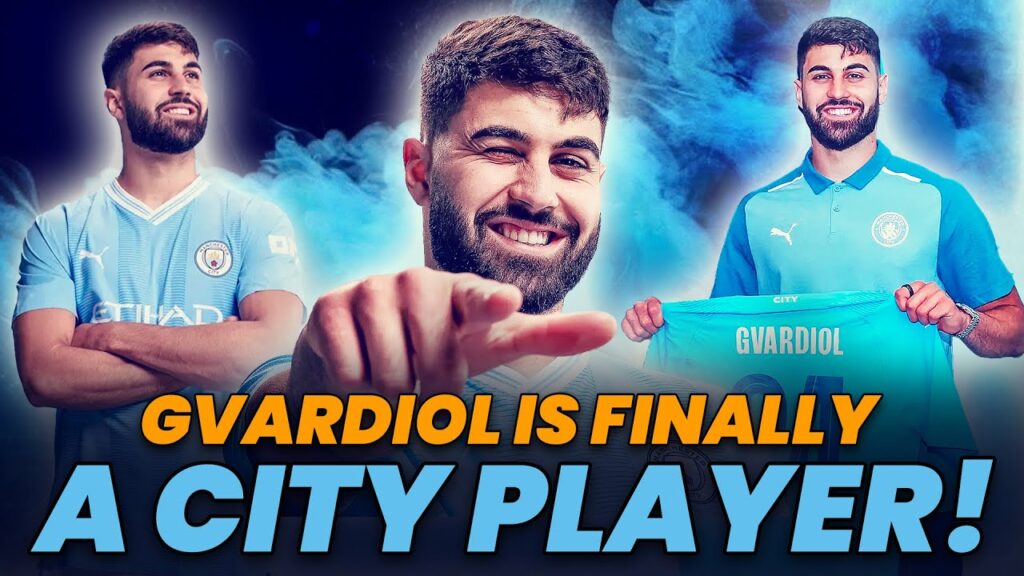 JOSKO GVARDIOL IS FINALLY A MANCHESTER CITY PLAYER!