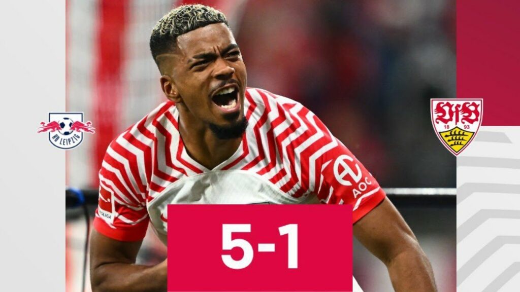 RB Leipzig vs VfB Stuttgart FT(5-1) alle Tore und erweiterte Höhepunkte Bundesliga