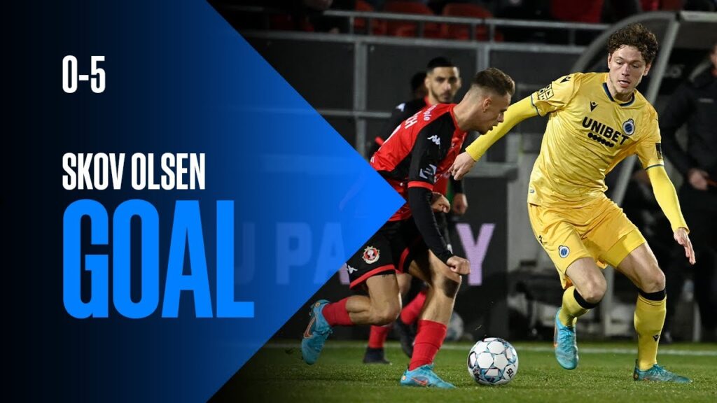 RFC SERAING - CLUB BRUGGE | 0 - 5 SKOV OLSEN | 2021-2022