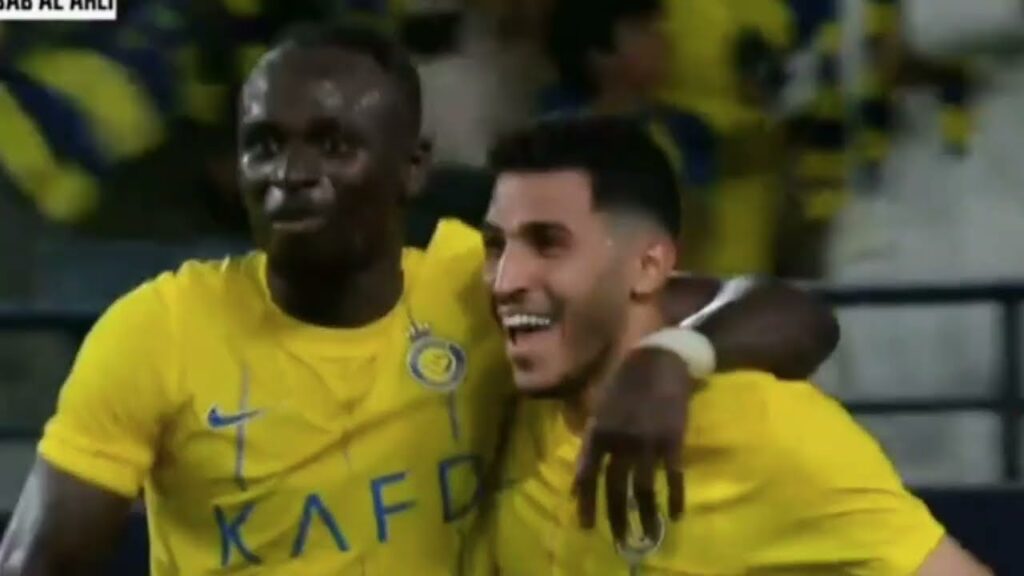 AFC CHAMPİONS LEAGUE: S.Al-Ghannam Gool & Al-Nassr 4-2 Shabab Al Ahliy Dubai Highlights!!