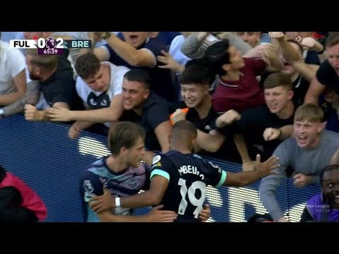 Bryan Mbeumo Goal,Fulham vs Brentford (0-3) All Goals and Extended Highlights