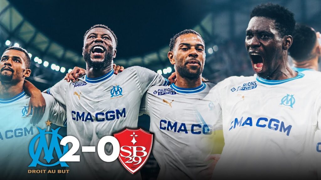 OM 2-0 Brest • Le FILM du match avec Ismaila Sarr et Mbemba BUTEURS, présentation de Correa… • HD