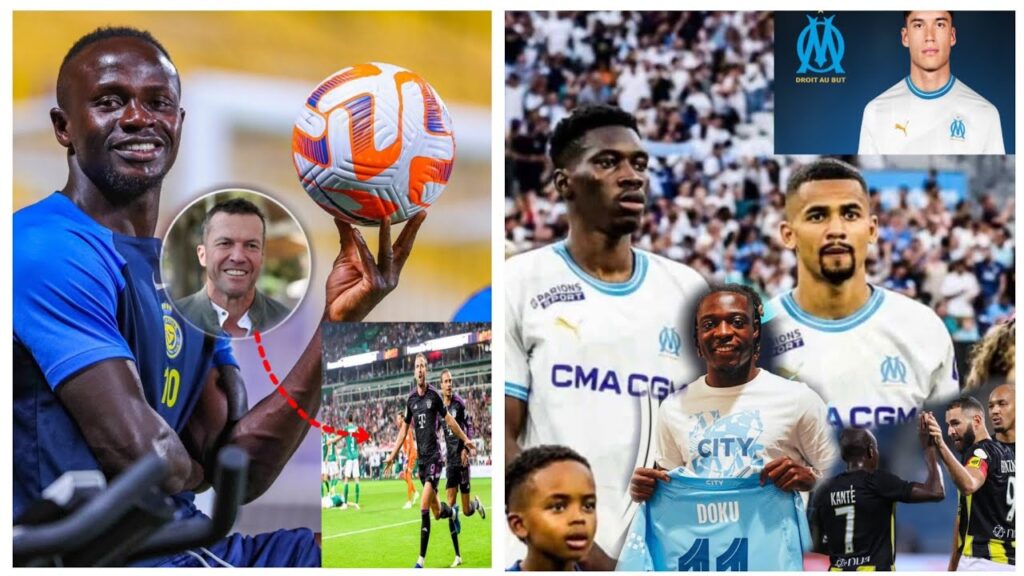 Leroy Sané : Mané est le plus complet ( Lothar le double discours)...Correa et Marseille.. Benzama..