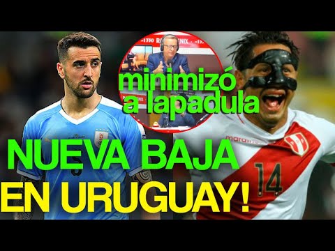 SELECCION PERUANA PERIODISTA URUGUAYO MINIMIZA A GIANLUCA LAPADULA, MATÍAS VECINO BAJA EN URUGUAY SELECCION PERUANA PERIODISTA URUGUAYO MINIMIZA A GIANLUCA LAPADULA, MATÍAS VECINO BAJA EN URUGUAY