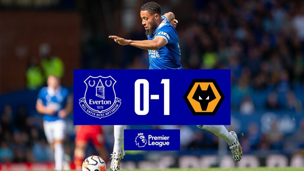 PREMIER LEAGUE HIGHLIGHTS: EVERTON 0-1 WOLVES