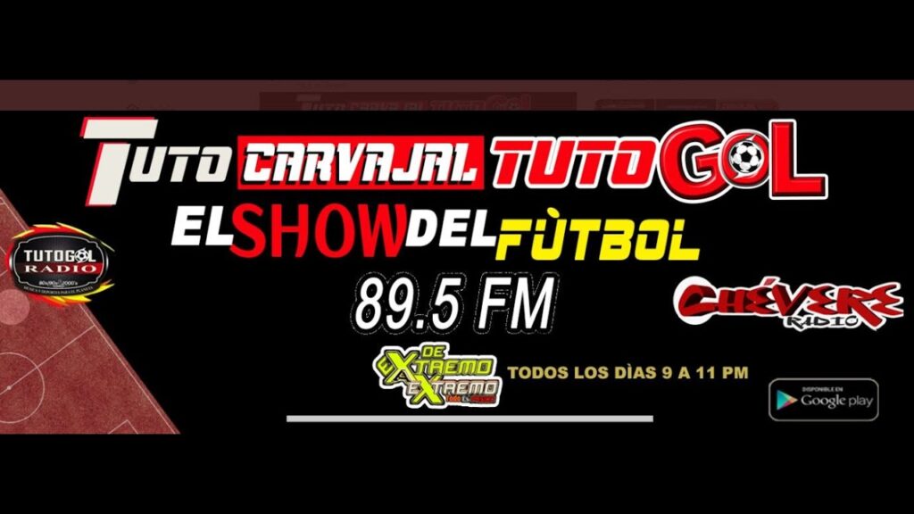 🟡🔴 24 DE AGOSTO 👉 Programa De Extremo a Extremo "Tuto Carvajal y su Banda"  PON! Tutogolradio.com