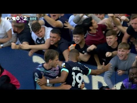 Bryan Mbeumo Goal, Fulham vs Brentford (0-3) All Goals and Extended Highlights.
