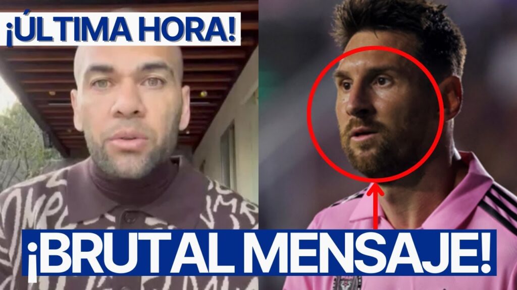 EL MENSAJE DE DANI ALVES para LIONEL MESSI DESDE LA CÁRC3L por LA FINAL DE LA US OPEN ¡ÚLTIMA HORA!