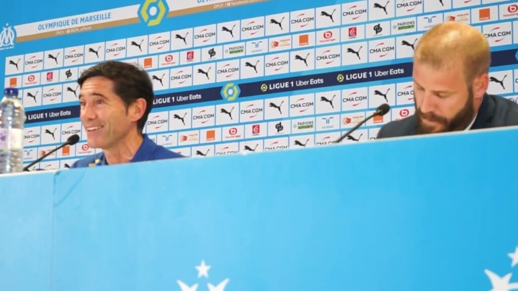 MARCELINO après OM/BREST sur la mauvaise première période, VITINHA, la blessure d'HARIT, le JEU, etc