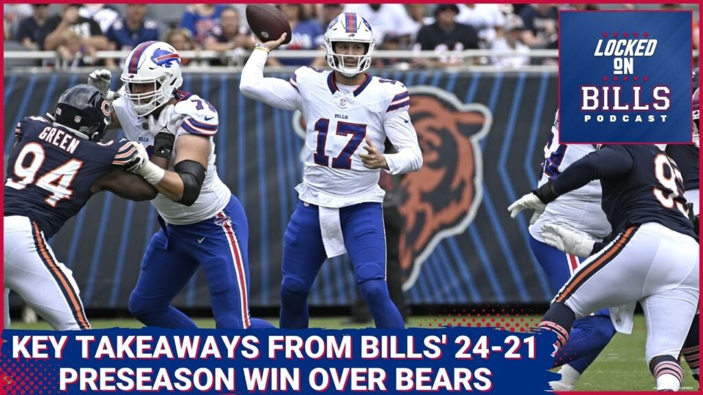 Top takeaways as Buffalo Bills, Josh Allen close 2023 Preseason with 24-21 win over Chicago Bears