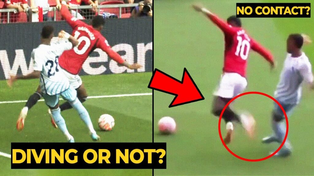 🔥 HE'S DIVING! Former Arsenal claim Rashford is DIVE against Forest | Manchester United News
