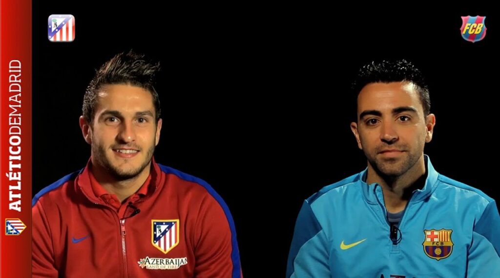 Koke y Xavi cara a cara antes de la eliminatoria de Champions / Koke and Xavi face to face