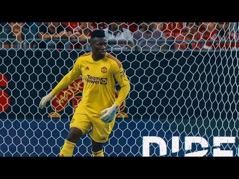 André Onana Man Utd debut (July 27, 2023) vs. Real Madrid