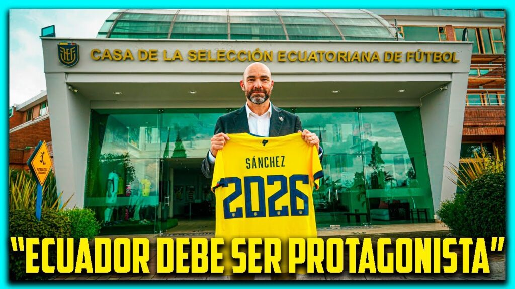 PRESENTACION de FELIX SANCHEZ como ENTRENADOR de ECUADOR 🇪🇨