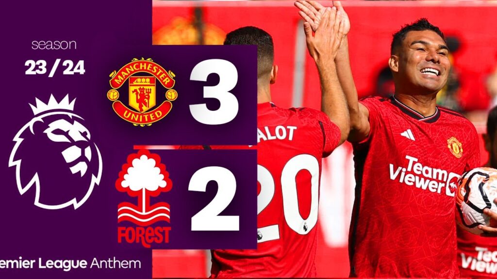 Christian Eriksen Goal | Manchester United vs Nottingham Forest | Highlights | Premier League 2023