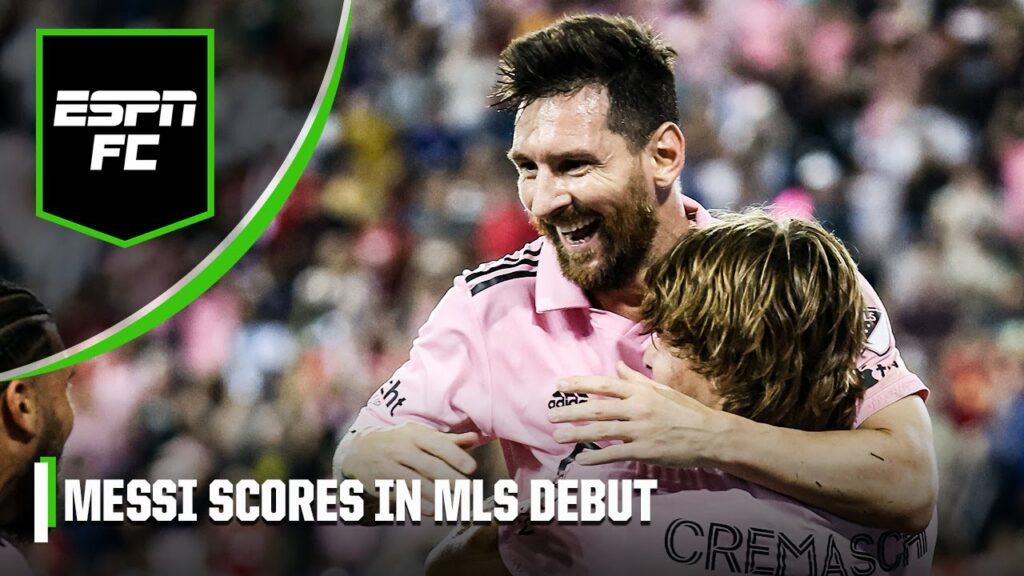 LIONEL MESSI SCORES IN MLS DEBUT 👏 | ESPN FC